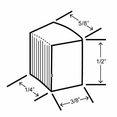 Diagram of Badass Commercial Cubelet Ice Machine Featuring Efficient Air Cooled Design and Generous Built In Storage Bin dimensions.