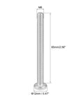 M6x65mm Stainless Steel Machine Screws Pan Head Phillips Drive 304 Grade Fasteners Bolts For Metal Wood Electronics Projects