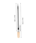 Grain Sampler Tool Stainless Steel Sampling Probe For Wheat Rice Sorghum showing measurement details