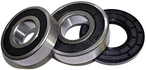Frigidaire Front Load Washer Bearing And Seal Kit Swaps Exhausted Bearings And Crushes The Shrieking Noise On Ftf530 Models. Two metal bearings and one fluid seal.