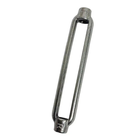 Badass Marine Grade 316 Stainless Steel Turnbuckle Rigging Kit Four Pack one quarter unc threads shown from side angle.