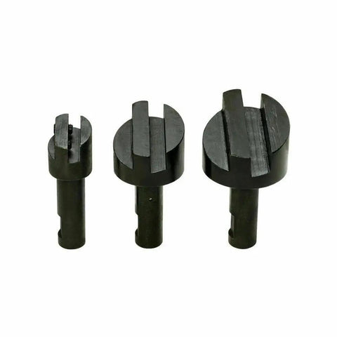 Half Inch Shank Fly Cutter Set Three Piece Milling Kit With Three Quarter Inch One And One Eighth Inch And One And One Half Inch Heads