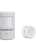 Smart Motion Activated Switch And Wireless Wall Plug Set with occupancy sensor, ideal for home light and appliance control.