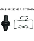 Durable Transmission Clutch Fork Pivot Pin And Spring Kit Replacement Set For Cars Ready To Roll Built To Last High Reliability Long Life Stable Performance Fits 21511223328 21517570284, pin and spring