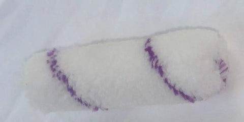 No Sweat Mini Microfiber Paint Roller Covers 6 Inch Solvent Resistant Reusable Trim Sleeves for precision painting.