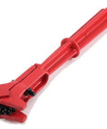 Red Pro Grade Bench Grinding Wheel Dresser 10-1/2 Inch With Heat Treated Carbon Steel Cutters displayed on white background