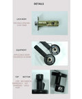 Smart Lock With Fingerprint And Password Keyless Entry Biometric Electric Door Lock showing lock body and equipment details