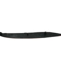 Left Side Rear Bumper Reflector For Tesla Model X 2016 To 2021, black polycarbonate shell with red lens, side view.