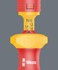 Series 7400 VDE Kraftform Adjustable Torque Handle 1.7-3.5 Nm With Audible And Perceivable Overload Signal, multicolor grip close-up