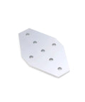 7 Hole Cross Joining Plate For V Slot Extrusions Corner Bracket Connects Up To Four Sections Beefy Durable Joint Plate