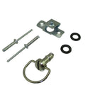 Racing Fasteners Quick Release D Ring One Fourth Turn Race Fairing Rivet 17mm for pit bikes and dirt bikes, shown with components