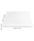 Heavy Duty Cuttable PU Foam Sheets For Packing And Shipping High Density Protective Foam Pads For Moving Cushioning And Vibration Absorption Perfect For Dishes Glassware And Fragile Items, 40cm x 30cm x 3cm