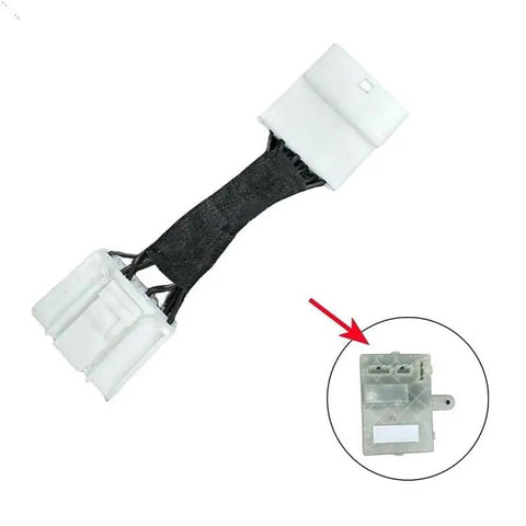 Direct Fit Car Charging Port Module Wiring Harness Plug And Play Tesla Model 3 Model Y genuine replacement with connectors.