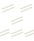 Self Adhesive Drawer Slides 10.39 Inch Guide Rails Peel And Stick Hardware smooth glide tracks arranged in groups.