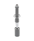 Commercial Sink Sprayer Kit With High Pressure Rinse, Rubber Nozzle Prevents Lime Build-Up, durable gray sprayer assembly