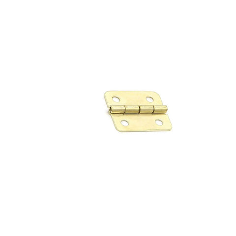 Close-up of Three Piece Kitchen Cabinet Door Hinges Set, heavy duty butt hinge, gold, for cabinets, closets, shoe cabinets, easy install hardware.