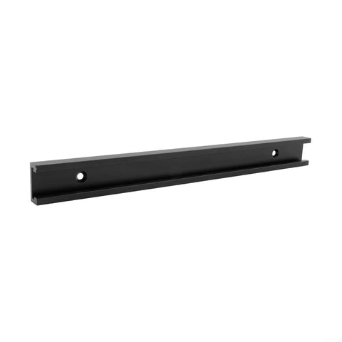 Black anodized Aluminum T Track for Woodworking T Slot Miter Gauge Bar Workbench Clamp Track System