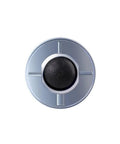 Top view of 12V Weatherproof Push Button Start Switch With Black Neoprene Cap For Cars Trucks Boats RVs And ATVs Momentary Engine Start Button