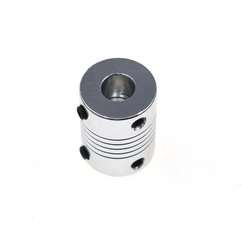 Close-up of a component from Eight Millimeter Lead Screw Kit For CNC Z Axis Vertical And Horizontal Mount 150mm Length With Nut And Bearing