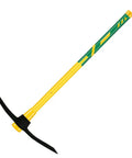 Beast Mode Heavy Duty Forged Mattock with Adze and Ergonomic Non Slip Handle for gardening and outdoor use, 36-inch tool