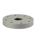 18T Metal Servo Arm Horn Round Type Disc Steering Horn For 60Kg 80Kg 150Kg High Torque Servos, silver metal disc