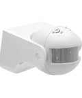 Auto On Off PIR Motion Sensor Light Switch With Adjustable Time Delay, Infrared Occupancy Sensor For Indoor And Outdoor Use, 110-240V Wall Switch, Neutral Wire Required, Easy Install Smart Lighting Control, white wall sensor