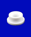 Two Pack Teflon Cup Gasket Insulator 54N63-20 for Big Gas Lens TIG Torch Setup 9 20 25, side view of white gasket insulator