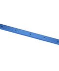 800mm aluminum miter track jig with blue anodized finish showing T slot for router table fence setup.