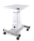 Motorized Instrument Lift For Optometry Working Table With Adjustable Height And Rolling Stand Built Tough Heavy Duty Construction Supports 33.07 Lbs Load For Optometrists