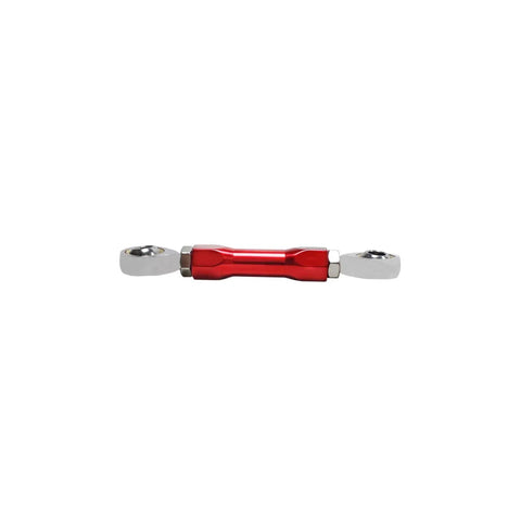 Red Shifter Clutch Linkage Rod For Harley Mid Control Dyna Softail 1984 To 2025 Street Bob Low Rider S FXBBS FXRST FXST Easy Install With All Hardware Fits Stock Components Durable Steel Construction Upgrade, red aluminum linkage rod