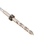 Professional 38 Inch Depth Stop Collar With Hex Shank Twist Step Drill Bits Kit Perfect For Kreg Manual Pocket Hole Jig Woodworking And Drilling Tools That Are Tough As Nails. Hex shank twist drill bit with depth stop collar