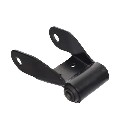 Heavy Duty Leaf Spring Rear Shackle Bracket Repair Kit Bolt On Fit For Ford Ranger Truck F-150 E-150 And Mazda B2300 B3000 1975-2009 Includes Shackle With Bushing And All Hardware For Easy Rebuild black metal shackle with bushing