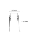 Solid 4pc Kettle Lid Torsion Spring Kit Made From Tough Stainless Steel For Easy DIY Repairs And Total Home Hacks To Fix Loose Lids Fast. 1cm x 2.1cm spring