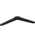 All In One TV Stand Base Kit With No Drill Mounting Bracket Replacement Legs For Television ABS Support Black