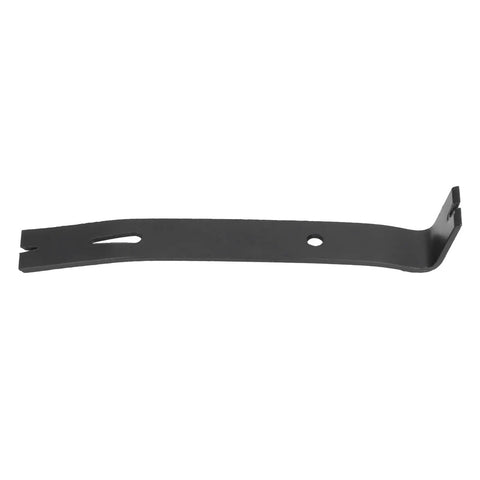 Heavy Duty Nail Puller And Pry Bar Set With Claw Hammer For Woodworking Demolition And Construction, Carbon steel pry bar close-up