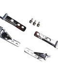 4 Piece Refrigerator Hinge Set With 35mm Wheelbase Zinc Alloy For USTAR GRISTA Commercial Fridges