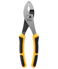 8 Inch Flush Rivet Slip Joint Pliers For Precision Gripping And Flush Rivet Work Heavy Duty Adjustable Pliers For Automotive Electrical Plumbing And DIY Repairs Boss Grip, black handled pliers
