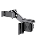 Premium Adjustable Car Phone Mount For Tesla Model 3 Y Cybertruck Dashboard Holder with firm grip, showing adjustable arms.