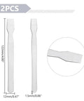 Illustration of 12 Piece Opening Pry Tools Set Made of Stainless Steel with measurements for phone and tablet screen repair.