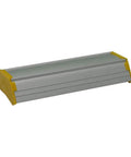 Pro Grade Aluminum 12 Inch Emulsion Scoop Coater Tool For Silk Screen Printing Durable Go-To Screen Coating Tool For Even Emulsion Coverage In US Stock Today, with yellow plastic ends