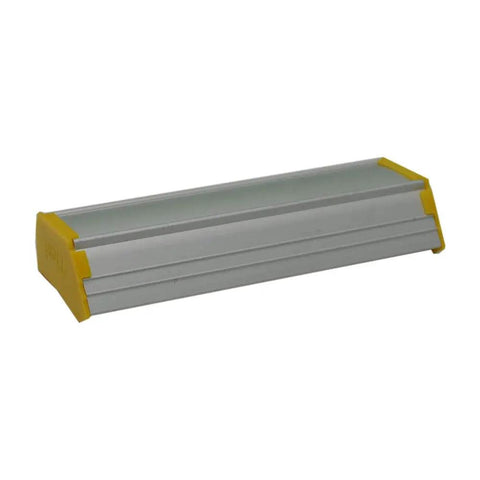 Pro Grade Aluminum 12 Inch Emulsion Scoop Coater Tool For Silk Screen Printing Durable Go-To Screen Coating Tool For Even Emulsion Coverage In US Stock Today, with yellow plastic ends