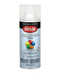 Top Shelf Crystal Clear Spray Paint And Primer Combo Gloss Finish Quick Dry Sealer For Wood Metal Concrete Home Garage Projects Heavy Duty Coating Total Coverage That Truly Slaps spray can with clear gloss finish suitable for indoor and outdoor use.
