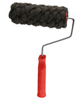 Top Shelf Textured Stone Finish Paint Roller with sturdy grip handle and high absorption sponge cover, ideal for easy wall art.