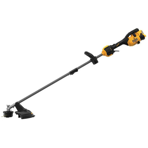 Universal Attachment Cordless String Trimmer With Adjustable 15 To 17 Inch Swath And Dual 0.080 Inch Or 0.095 Inch Line Quick Load Spool For Easy Refill And Works With Extra Tool Attachments Yellow And Black