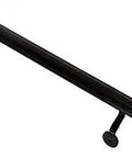 Heavy Duty Metal Handrails For Outdoor Steps Built To Last Wrought Iron Stair Railing For 1 To 5 Steps 5 Feet Long Black Banisters Safe Indoor Outdoor Stair Support Easy Install And Ultra Sturdy