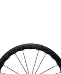 Carbon Wheelset 45to50CU-25-CC 700C Tubeless Rim Brake For Road Bikes showing aero design and carbon spokes detail.