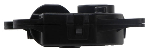 Zero Hassle Left HVAC Mode Door Actuator For 2015 2023 Hyundai Kia, black side view of actuator, direct replacement part.