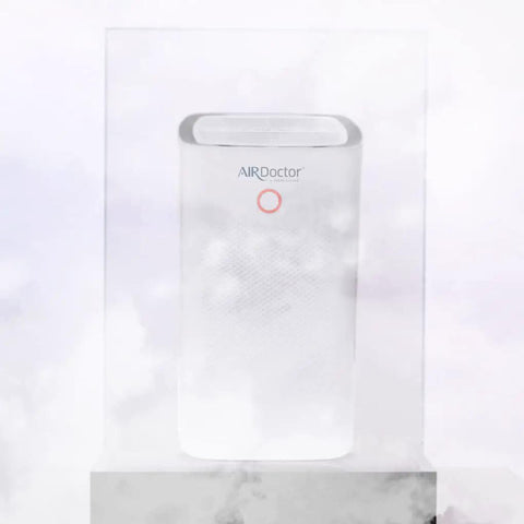 AD5000 UltraHEPA Replacement Filter displayed in a 4-in-1 home purifier for cigarette smoke and pet odors removal