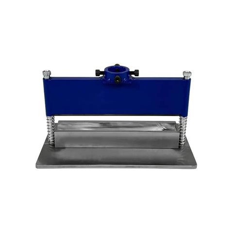 Pro-Grade 12 Inch Press Brake Bender V Block Attachment For 12 Or 20 Ton Hydraulic Shop Press, front view