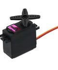 Dead Nuts Tight Heavy Duty Digital Metal Gear Servo Built Mean And Ready To Rip With Plug And Play Setup, black with purple accents